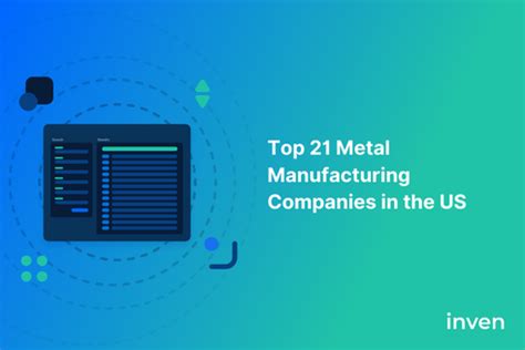 Top 21 Metal Manufacturing Companies Revolutionizing US 